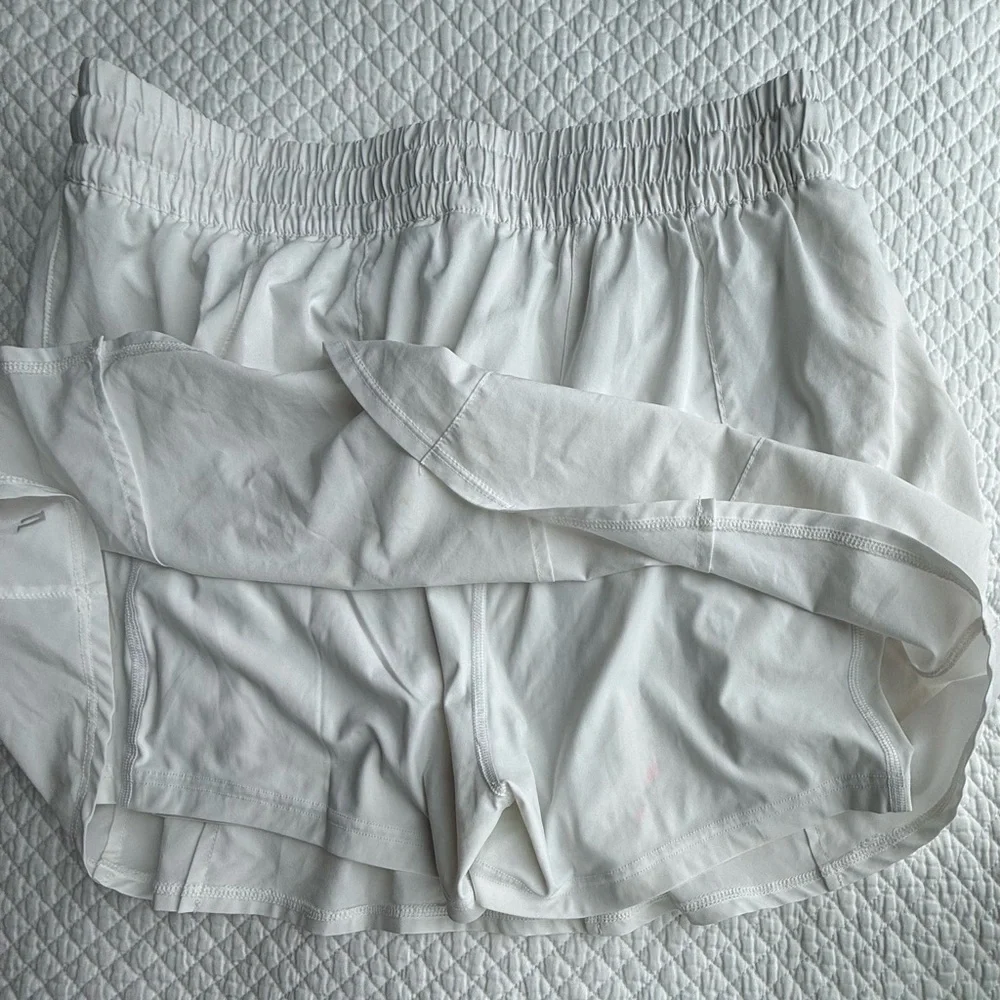 Vuori Clementine Skort White Size L Athletic Tennis Running Skirt - Picture 11 of 12